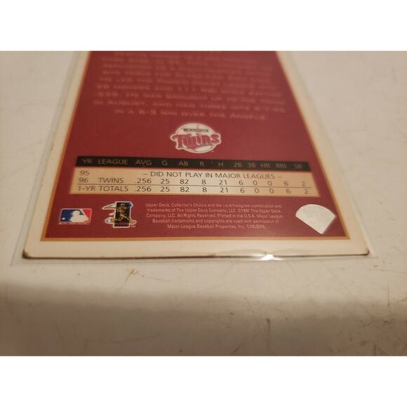 Todd Walker 1997 Upper Deck Collectors Choice #20 - RC Rookie Card - Baseball - Picture 6 of 6